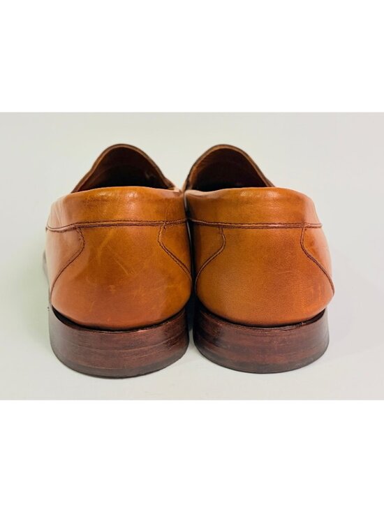 Allen Edmonds Cavanaugh Loafers Mens 13 D Walnut Leather Penny Slip On Shoes main image 9